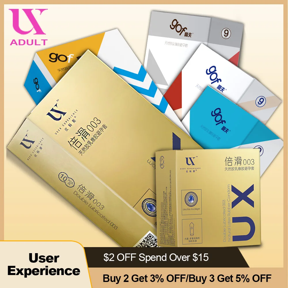 Ультратонкий презерватив для пениса из натурального каучука 6