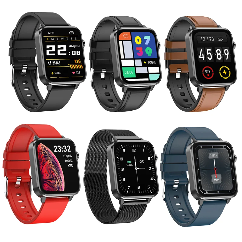 Смарт-часы женские/мужские LW07/E86 с измерением температуры ЭКГ кровяного давления