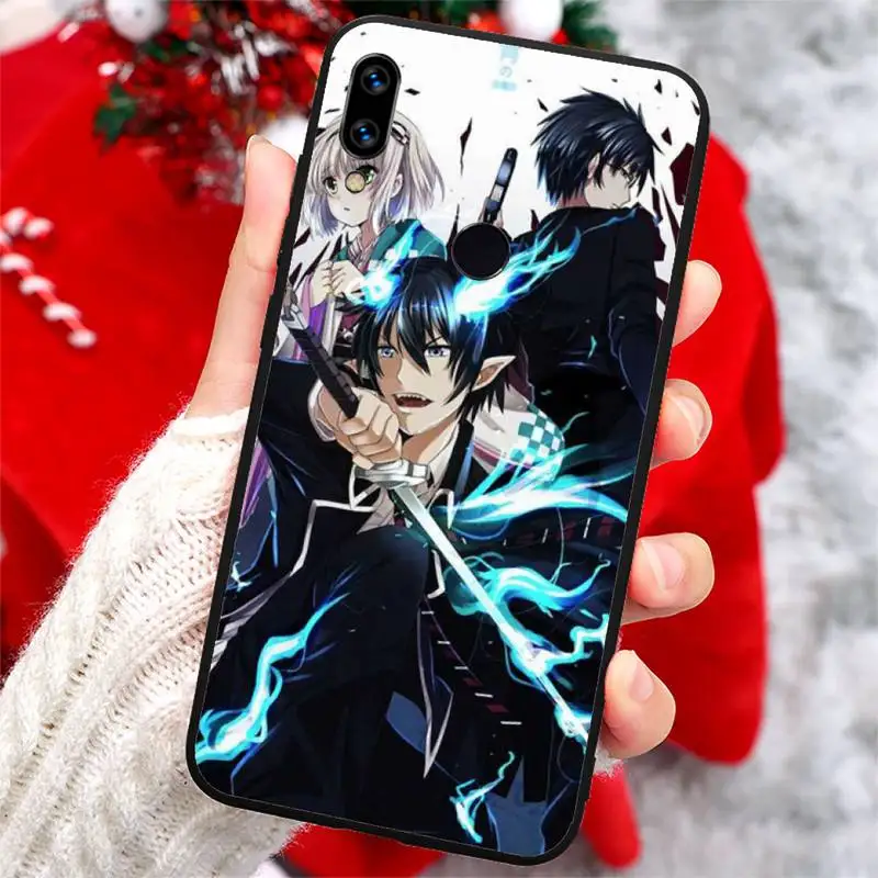 

Demon Anime Blue Exorcist Phone Case For Xiaomi Redmi note 7 8 9 t k30 max3 9 s 10 pro lite