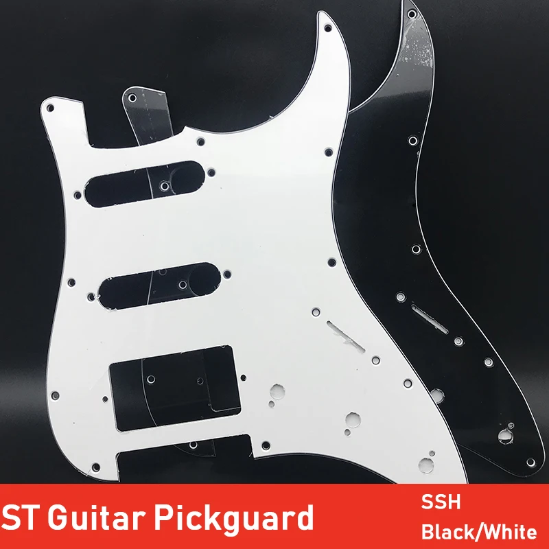 11 löcher st elektrische gitarre schlagbrett ssh gitarre scratch platte schlagbrett anti scratch platte für fd e gitarre mit schraube free g