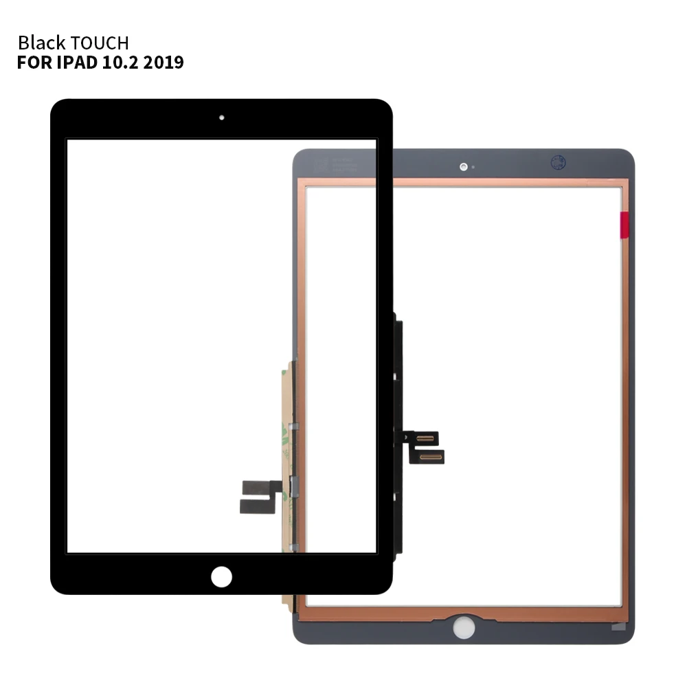 Сенсорный экран для iPad 2019 10 2 сенсорный 7 iPad7 дигитайзер панель A2197 A2198 A2200|ЖК-экраны
