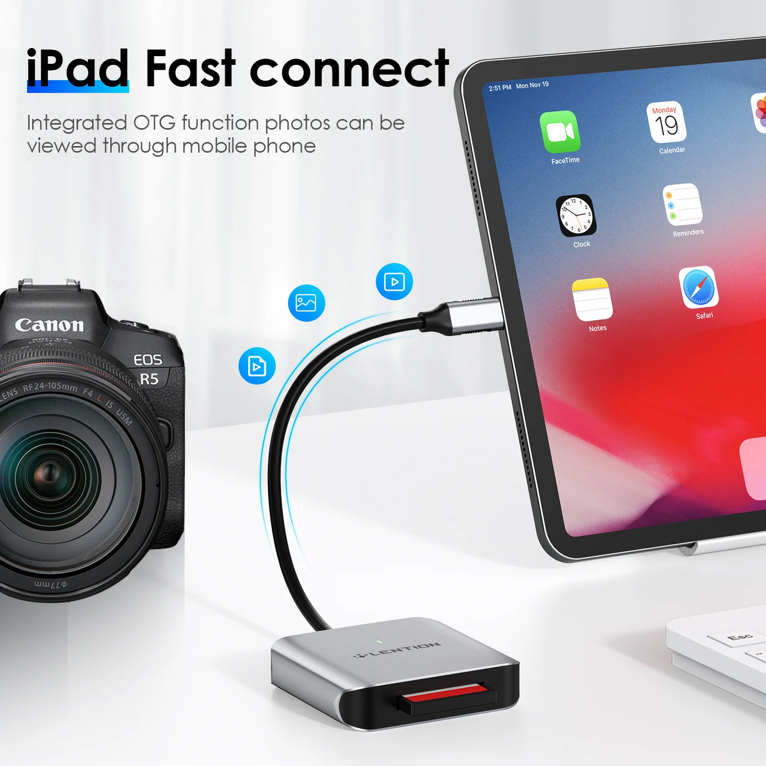 Кардридер с USB-C на CFexpress USB3.1 Gen2 Type B C адаптер поддержкой CFE карта памяти 128 ГБ 256 512 USB