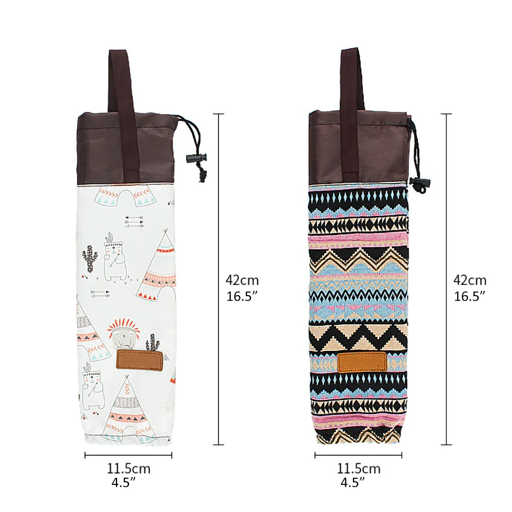 

2 COLOR Outdoor Disposable Paper Cup Storage Bag Portable Hanging Bag Waterproof Camping Cup Organizer