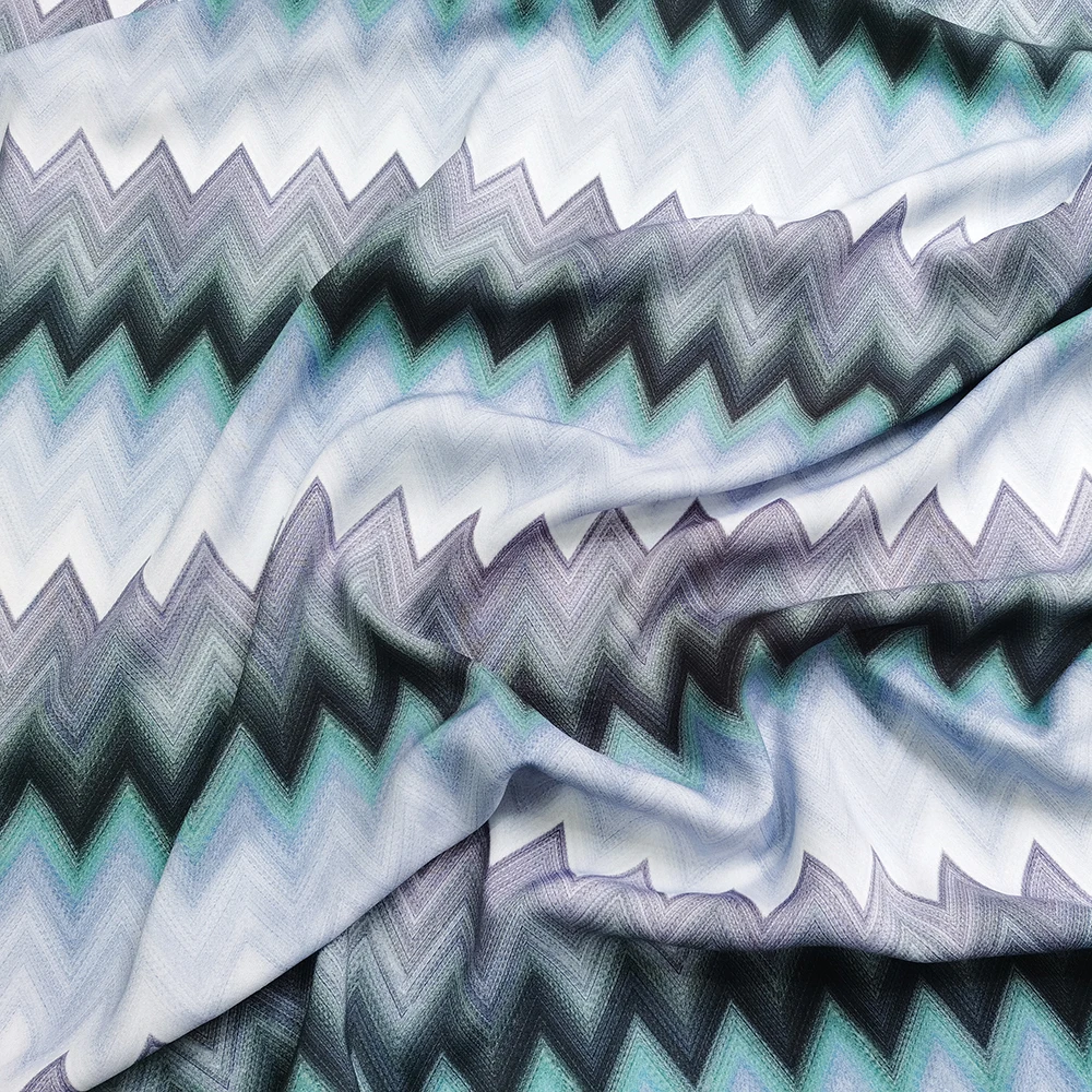 

1 meter X 1.4 meter Geometric Weaves Poplin Material Soft Viscose Fabric For Dress Shirt Children Clothing