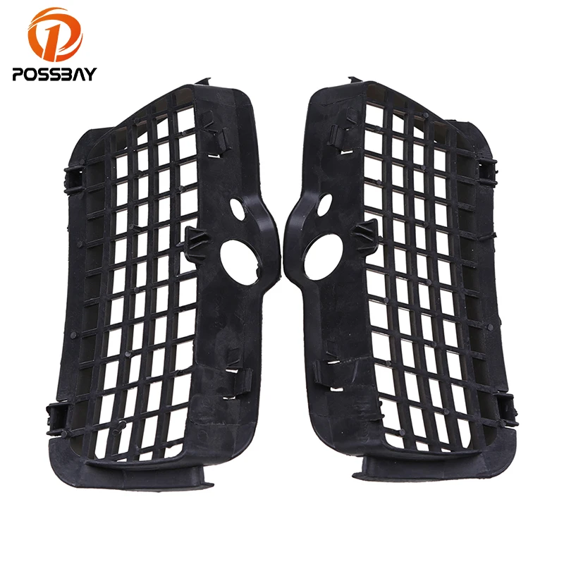 Черная передняя Автомобильная противотуманная фара POSSBAY крышка капота для VW Rabbit