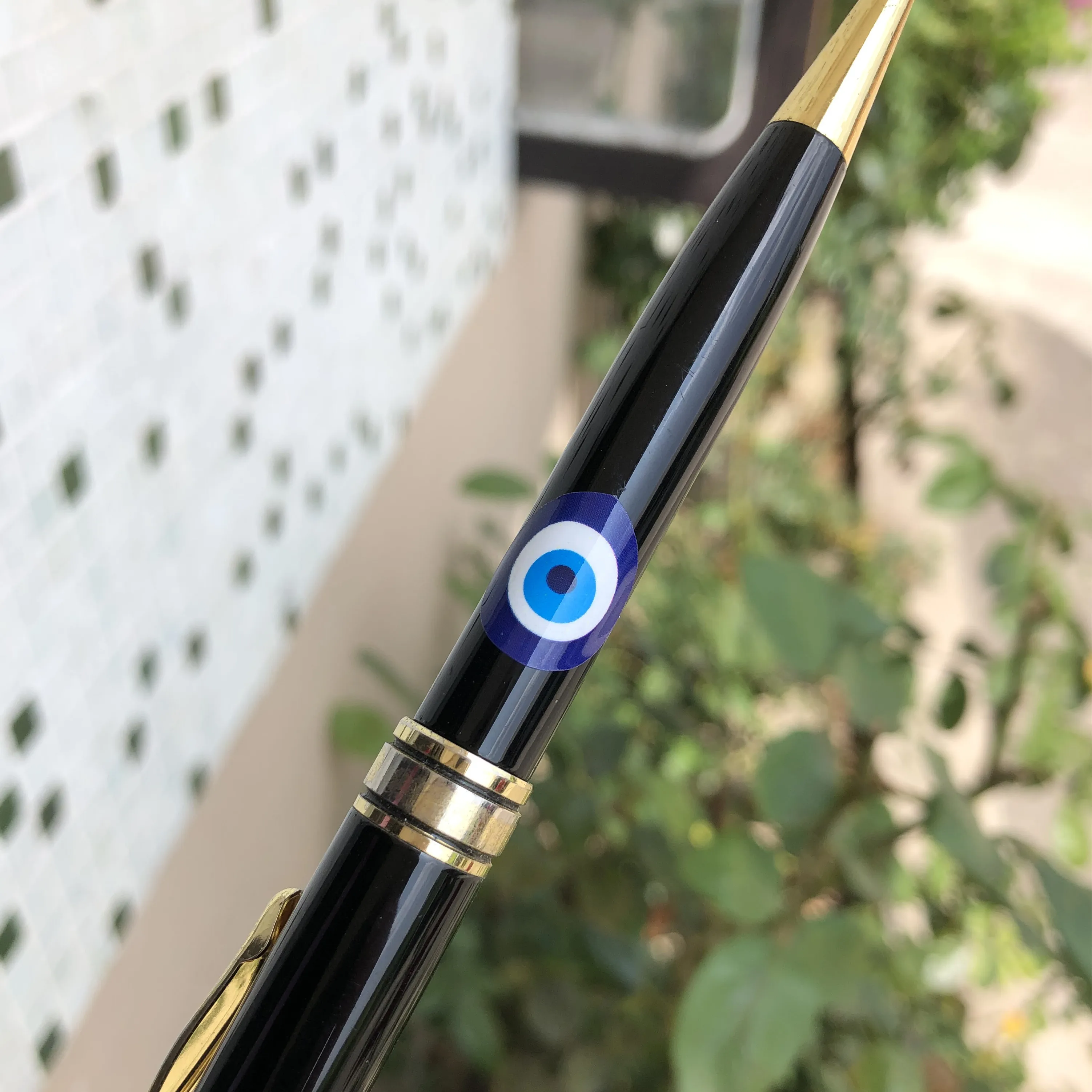 

1.5cm Small Evil eye stickers Thank you gifts Pen Evil eyes decorations vinly decals