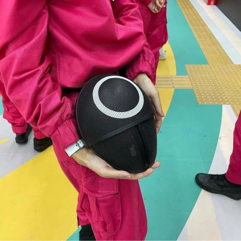 Популярный костюм для телешоу косплей из игры кальмар круглая Шестигранная