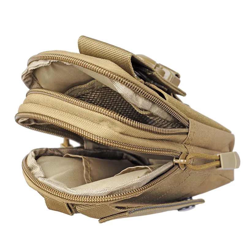 Тактический поясной кошелек Molle для мужчин маленькая карманная военная сумка