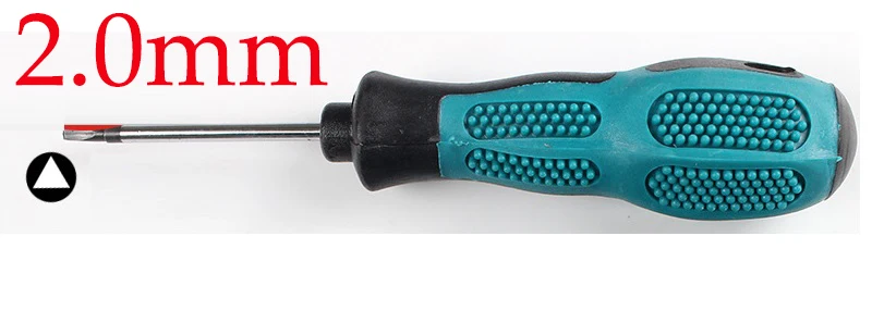 

Triangle Screwdriver 1.8mm 2.0mm 2.3mm 3.0mm CR-V Magnetic Anti-Skid Screwdriver Home Appliances Funiture Repaire Tools Screw