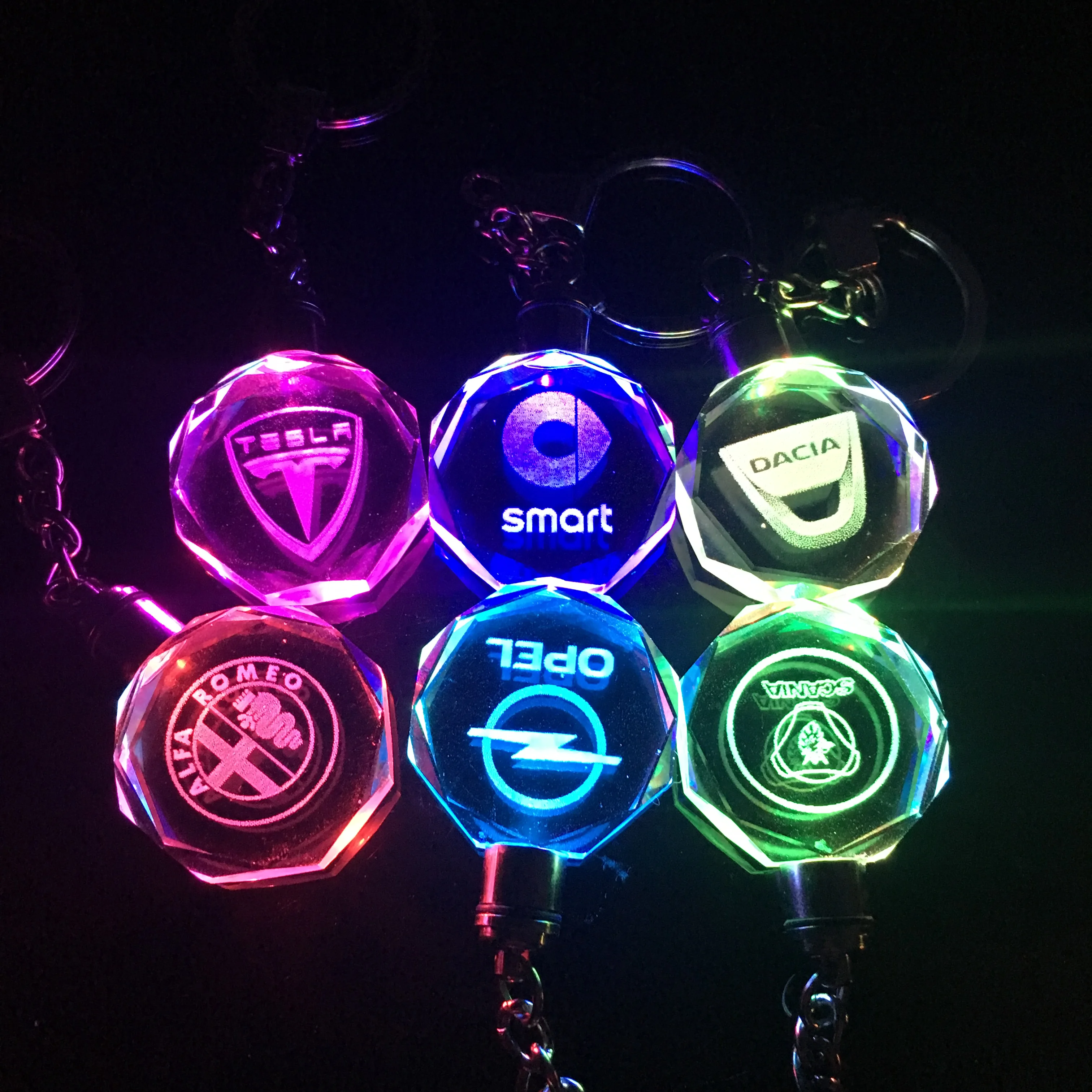 Брелок для ключей Автомобильный со светодиодной подсветкой Dacia Duster Logan Sandero 2 Mcv |