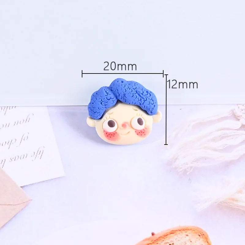 Подвеска для обуви 1 шт. мультяшная трехмерная милая девочка мальчик полимерная