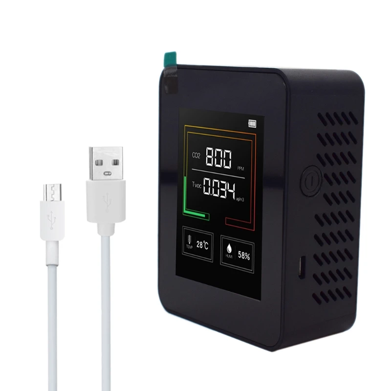 

Carbon Dioxide CO2 Monitor TVOC Temperature Humidity CO2 Concentration Meter
