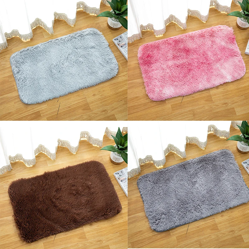 Впитывающий напольный коврик для волос нескользящий ковер ног в спальню ванной