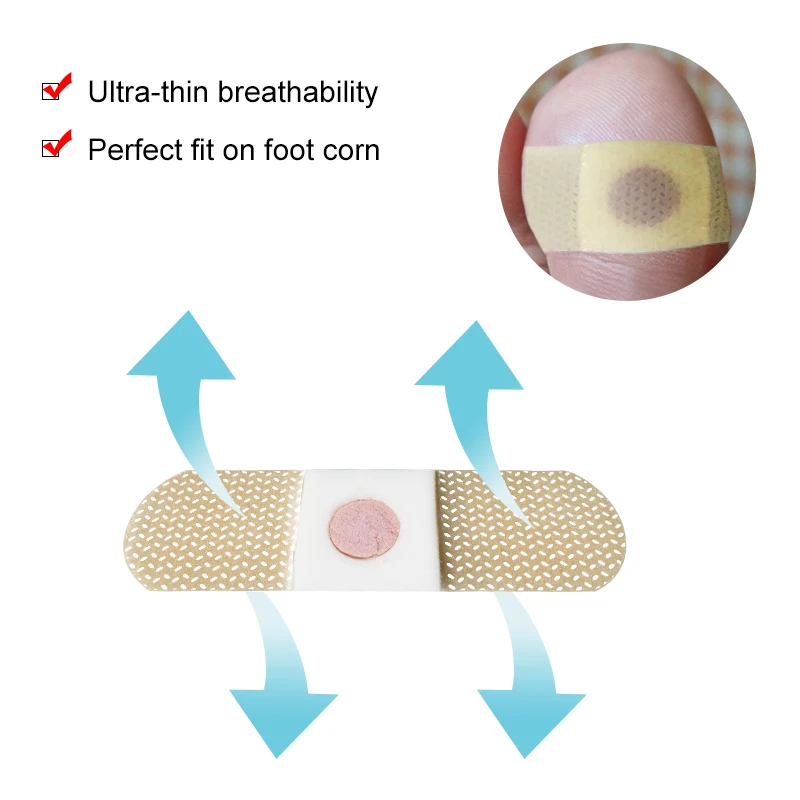 24 шт. медицинский пластырь для удаления мозолей различных типов облегчения боли