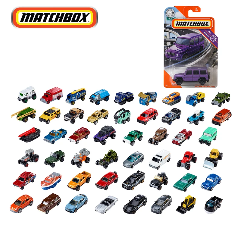 

Оригинальная модель автомобиля Matchbox 5 шт.-24 шт., спортивный автомобиль 1/64, литые автомобили, игрушки для детей, коллекция автомобилей, популя...