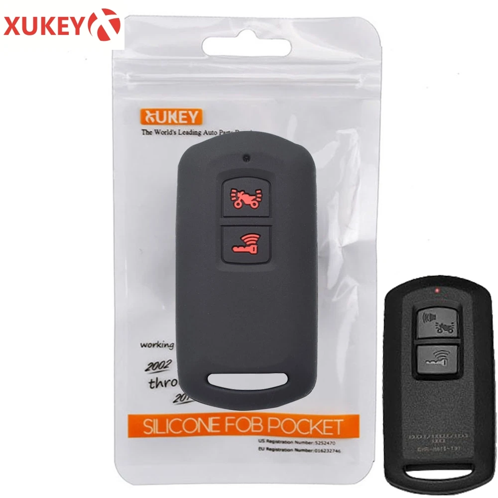 Силиконовый двигатель дистанционного ключа брелок чехол для HONDA VARIO PCX 150 SH125