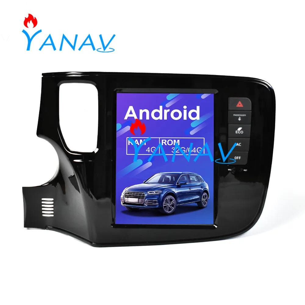 

Автомобильный стерео Мультимедийный Плеер, Android 4 Гб ОЗУ, шесть ядер, GPS-навигация для Mitsubishi-Outlander 2014-2019
