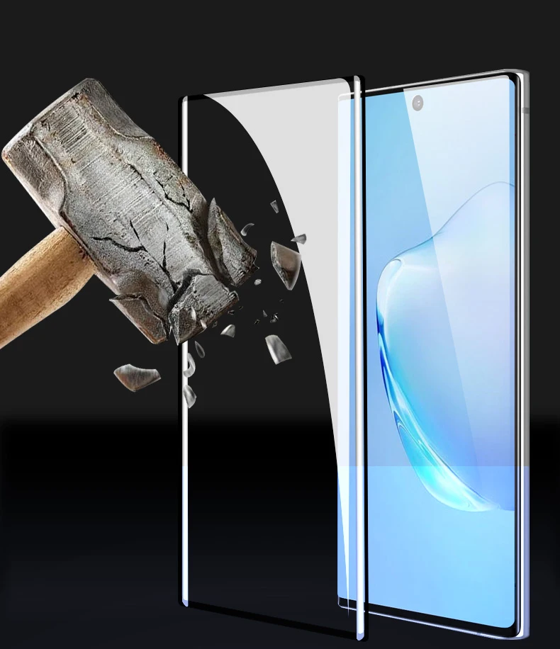 9D изогнутое полное покрытие для samsung Galaxy S11Plus Note 10 Pro S10 5G S9 закаленное защитное стекло A30 A50 A70 A80 A90