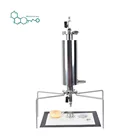 Экстрактор BHO из нержавеющей стали 90 г, экстрактор трубки (рукав для удаления воска), экстрактор с замкнутой колонкой