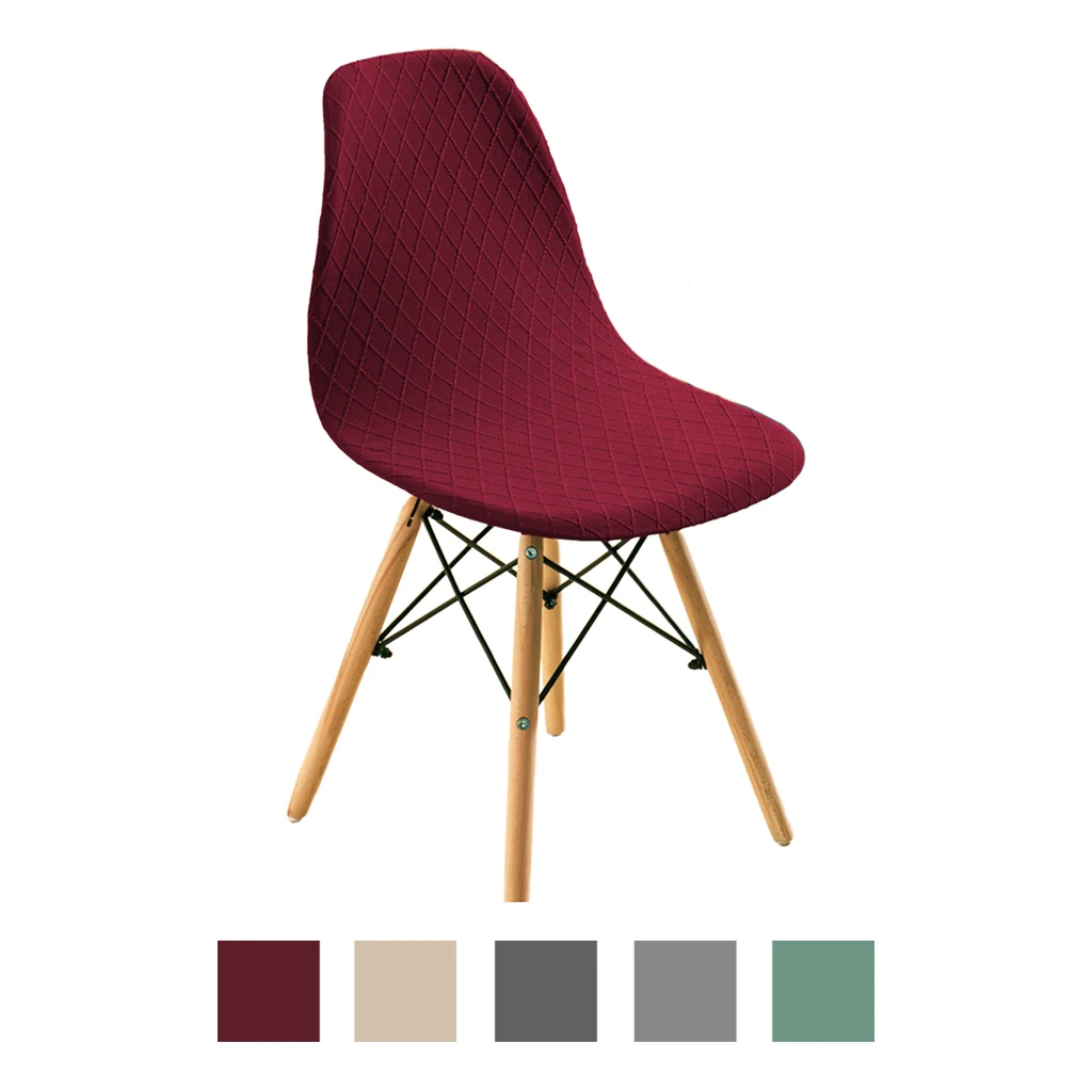 

Полиэстер ткань оболочки чехол для кресла для защиты мебели отель Гостиная Чехлы для обеденного стула протектор моющиеся