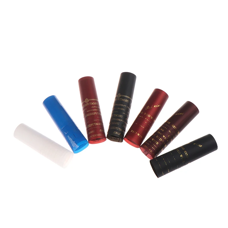 

10pcs PVC Heat Shrink Cap Barware Accessories Bar Party Supplies For Home Brewing Wine Bottle Seal Wine Bottle Cover