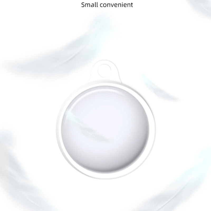

Soft TPU Protective Cover Soft Transparent Case Shell Location Tracker Protector for AirTags Bluetooth Tracker Accessories