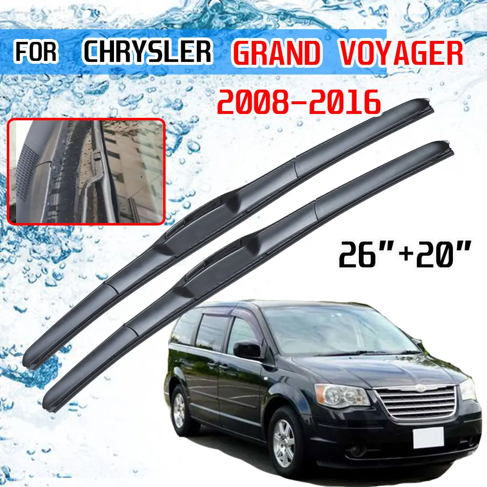 Щетки стеклоочистителя для лобового стекла автомобилей Chrysler Grand Voyager 2008 2009 2010 2011