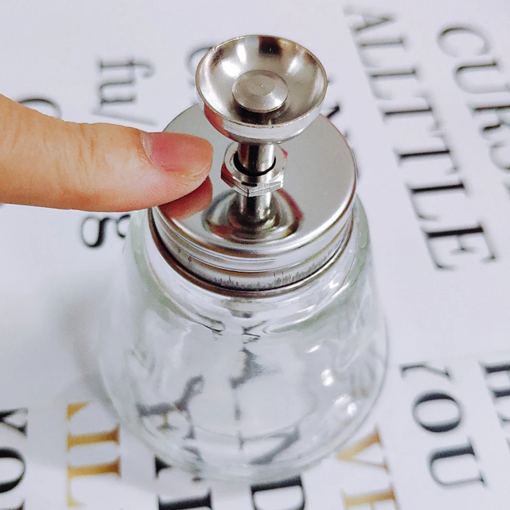 Флакон-диспенсер пустой с замком для жидкости снятия лака ногтей и средства