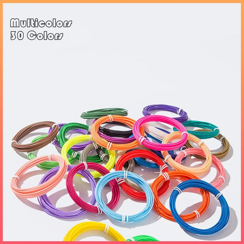 

Hot sale PLA Filament Plastic For 3D Pen Printing Filament 5M/10M 3D Printing Supplies Educational Gifts For Kid Toys Suppliers