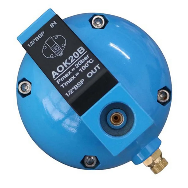 

Автоматический дренажный фильтр AOK20B, воздушный компрессор, автоматический дренажный клапан, шаровой дренажный клапан