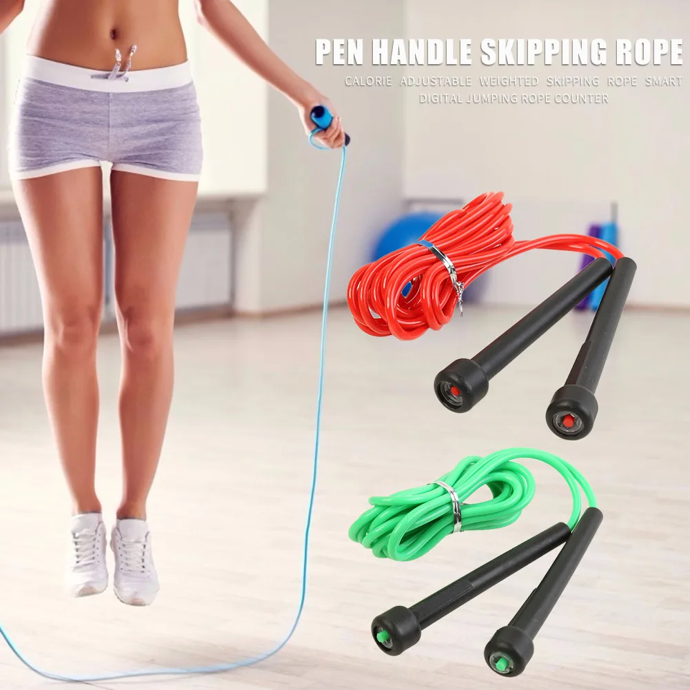

Professional Exercise Jumping Rope Adjustable Skipping Rope PVC Gym Workout Fitness Lose Weigh Equipments