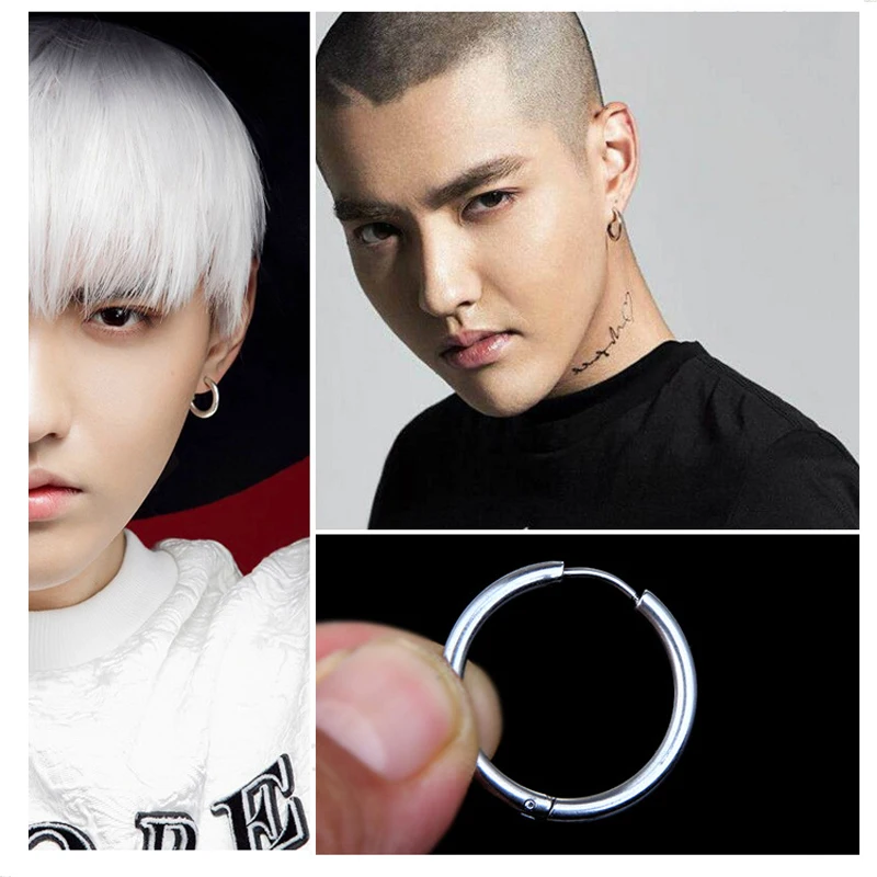 1 пара мужские и женские кольца из нержавеющей стали | Украшения аксессуары