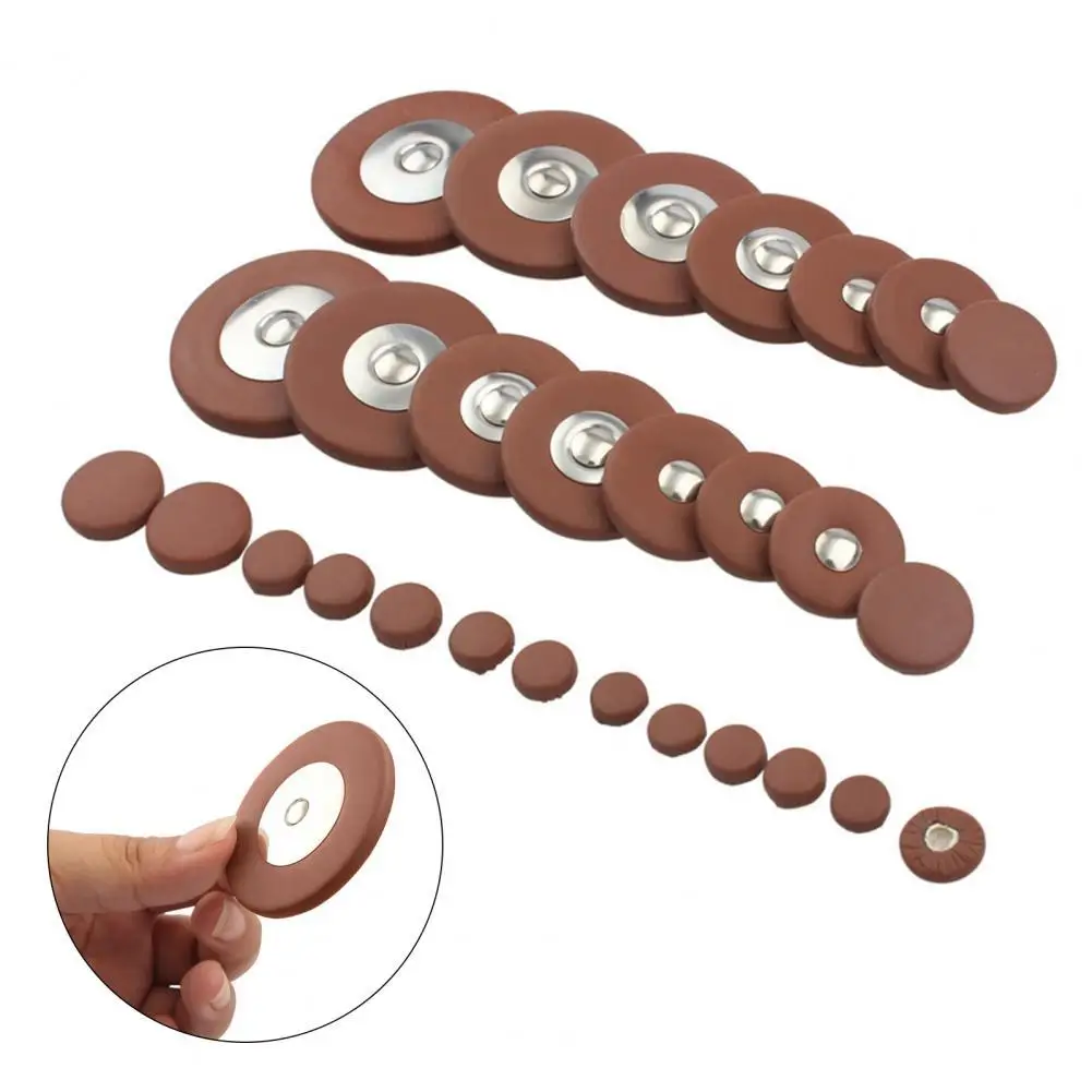 

Saxophone Pads Replacement Set Easy to Use Soft Easy to Instalation Musical Instrument Saxophone Replacement Pads