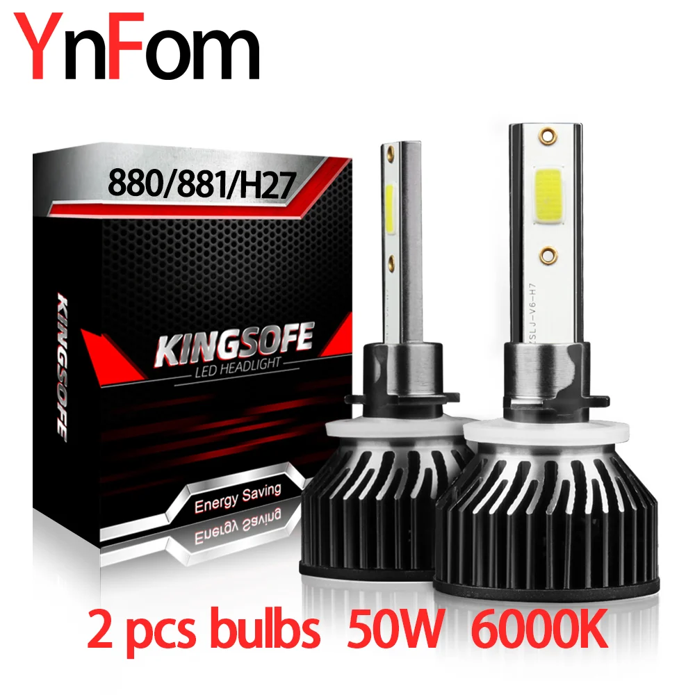 

YNFOM Original LED headlights 880/881 kit for Suzuki,Daihatsu,Scion brand cars for low light,high light,fog lamp,car accessories