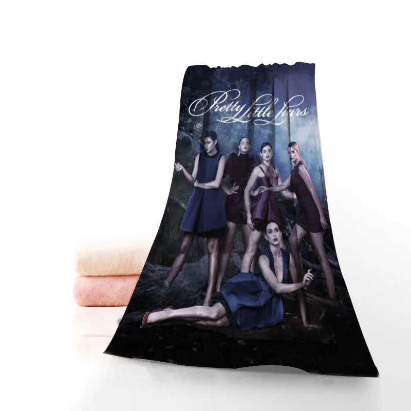 Хлопковое полотенце Pretty Little Liars с принтом для лица ткань из микрофибры детей