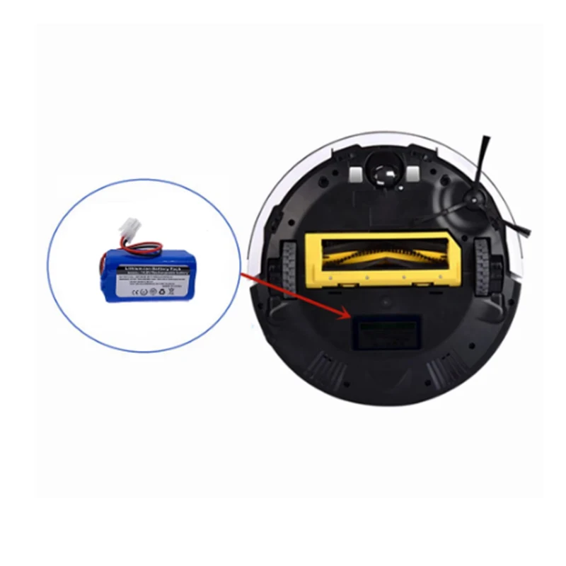 

lithium battery 14.8 V 2600mAh robot Vacuum Cleaner li ion Battery Pack replacement for v7 V7S Pro Robotic Sweeper high quality
