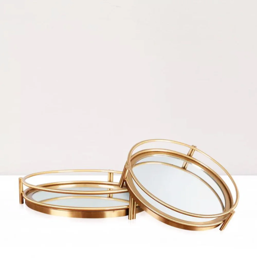 Роскошный светильник 38*38*7 см металлическая зеркальная пластина украшение для