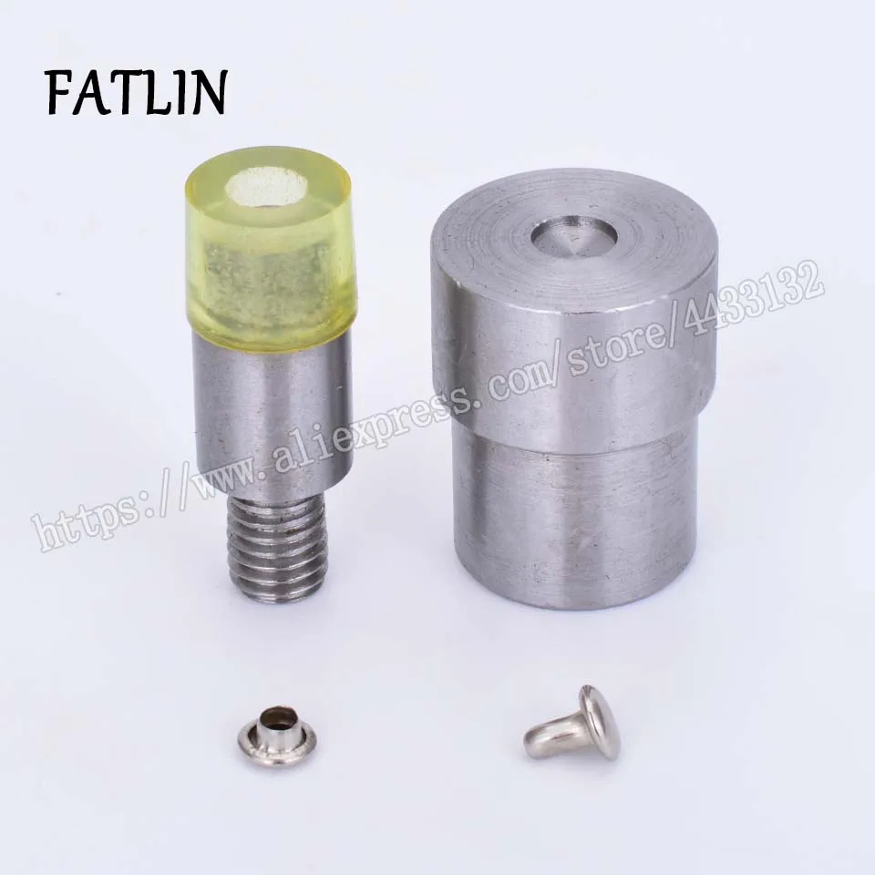 Двусторонняя форма для установки заклепок сумочка ударный инструмент ногтей