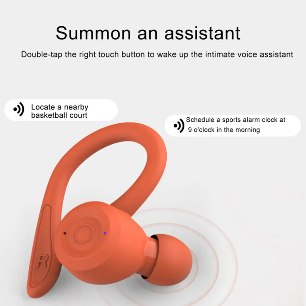MS-T20 TWS Bluetooth V5.0 наушники с ушным крючком 3D стерео Спортивные Беспроводные двойным