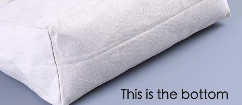 Эко-сумки для покупок хлопковые цвета слоновой кости без логотипа размер 30*38*10 см