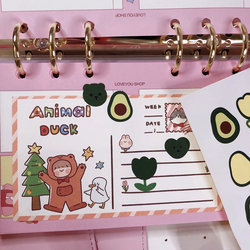 1 лист/набор мультфильм милый КОРЕЯ Ins плоды наклейка сделай сам Скрапбукинг