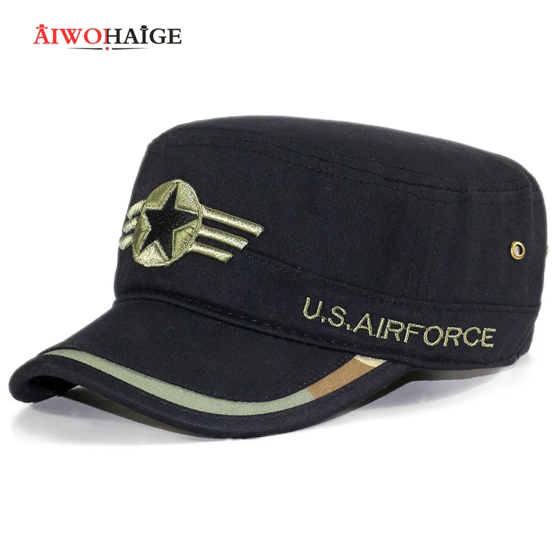 Мужские камуфляжные кепки pentacle черные на плоской подошве армейская Кепка