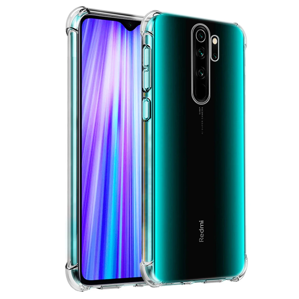 Чехол с подушкой безопасности для xiaomi redmi note 9 s pro 8 7 чехол бампер из ТПУ 8t 8a 7a k20