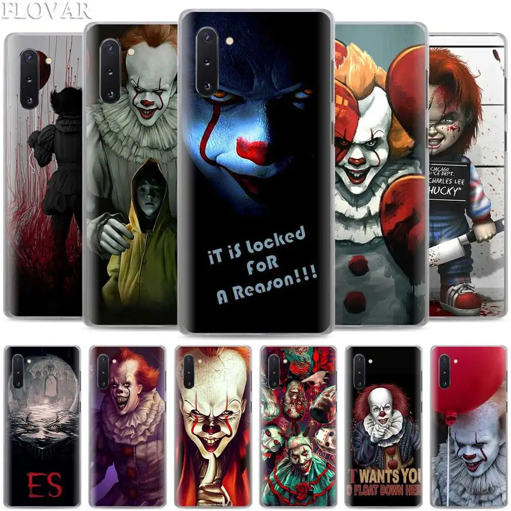 Чехлы для телефонов Pennywise The Clown Horror для samsung Galaxy Note 10 S10 Plus 5G S10e A30 A40 A50 A60 A70 M40 жесткий чехол