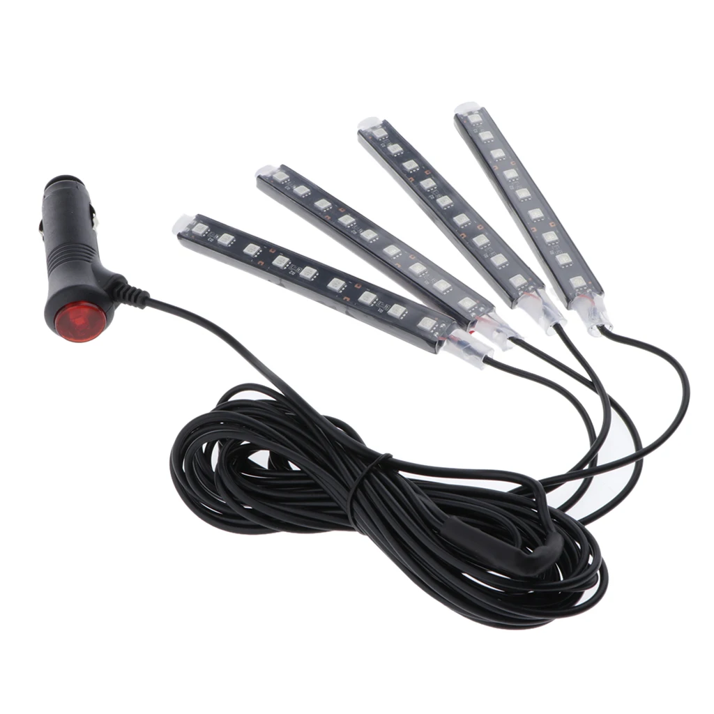 USB 12CM 9 SMD 5050 LED Rigid 4 Strip Hard Bar Light On/Off Tube Lamp DC 12V | Автомобили и мотоциклы