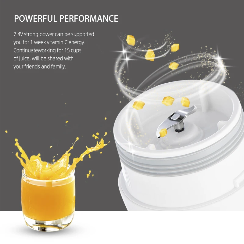 ROSPEC Портативный Беспроводной бутылка блендер ручной мини-миксер Электрический