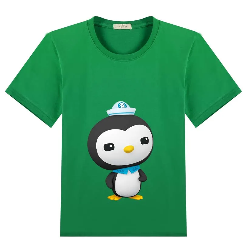 

100% cotton Octonauts Print T -Shirt Cartoon summer T Shirts Tee For Boys Girls