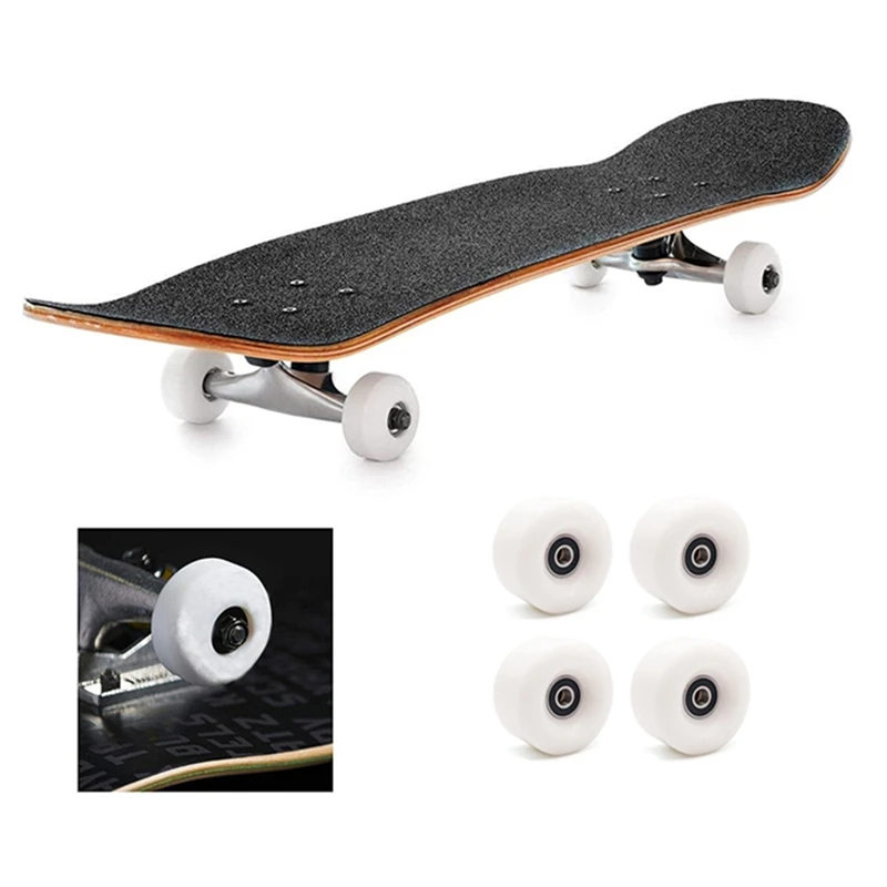 

Skateboard Wheels with Bearings 32X58mm Street Wheels Skateboard Wheels Skateboard,White Skateboard