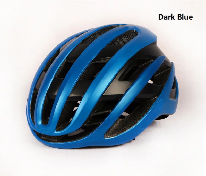 Dark Blue Новинка, воздушный велосипедный шлем для гонок, шоссейного велосипеда, аэродинамический ветрозащитный шлем для мужчин, спортивный, аэро, велосипедный шлем, Casco Ciclismo - Цвет: Dark Blue