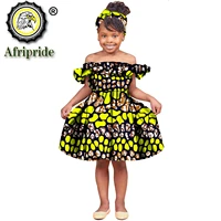 african girl dresses ankara dashiki print ankara lovely dress casual kids print clothing attire shirt dress afripride s204006
